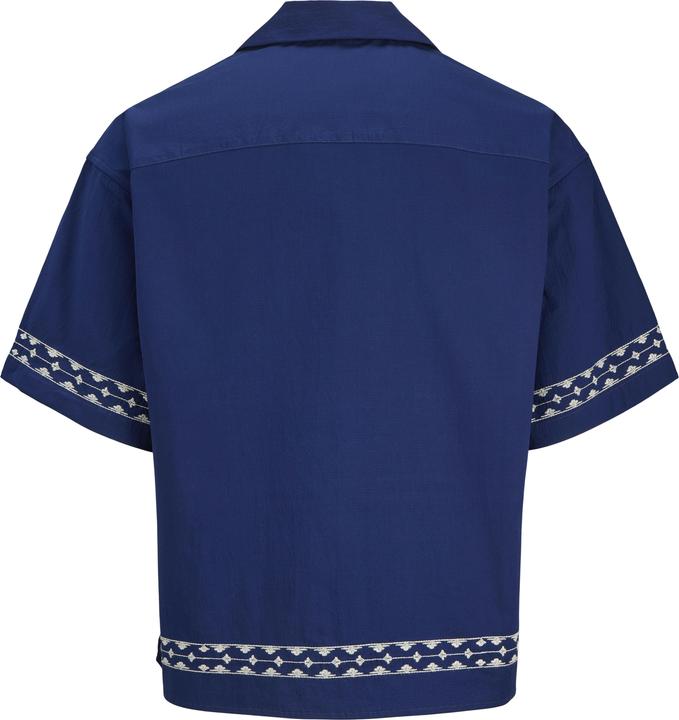 Actual product image Jack & Jones Jordia Emb Crinkle Resort Shirt Ss (XL)