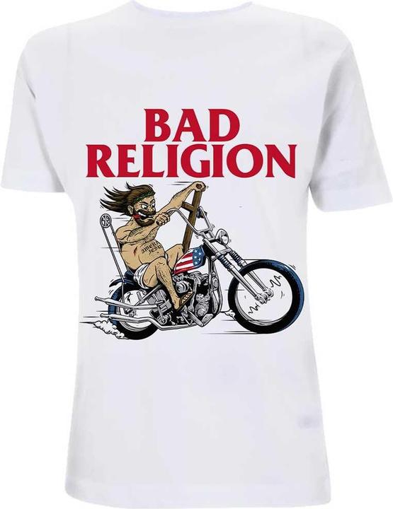 Bad Religion Erwachsener Amerikanischer Jesus TShirt aus Baumwolle (XXL)