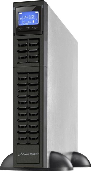 Produktbild Powerwalker VFI 1000 CRM LCD 1000VA / 800W Online USV Tower/Rack Doppelwandler SNMP Slot 31cm Bautiefe (1000 VA, 800 W, Online-Doppelwandler USV)