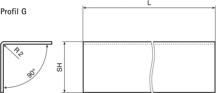 Image du produit Hoju Protection d'angle arrondi L:1500,30x30
