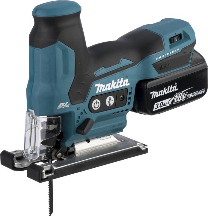 Produktbild Makita DJV 185 RF1J Akku PendelhubstichsÃ¤ge 18 V Brushless + 1x Akku 3,0 Ah + LadegerÃ¤t + Makpac