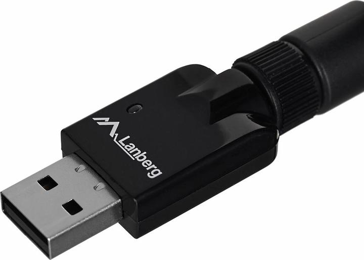 Actual product image Lanberg NC-0150-WE Network card WLAN 2400 Mbit/s (USB)