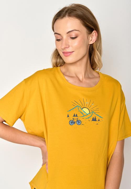 Produktbild Greenbomb Women's Nature Sunset Ride Feel T-Shirt (S)