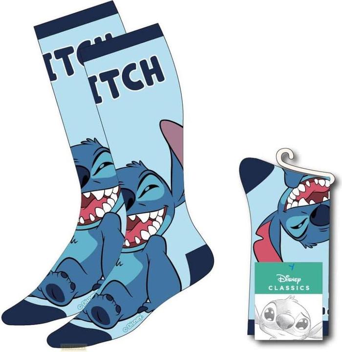 Actual product image Cerdá Lilo & Stitch socks Stitch Sitting 36-43 (Single pack, 36 - 43)