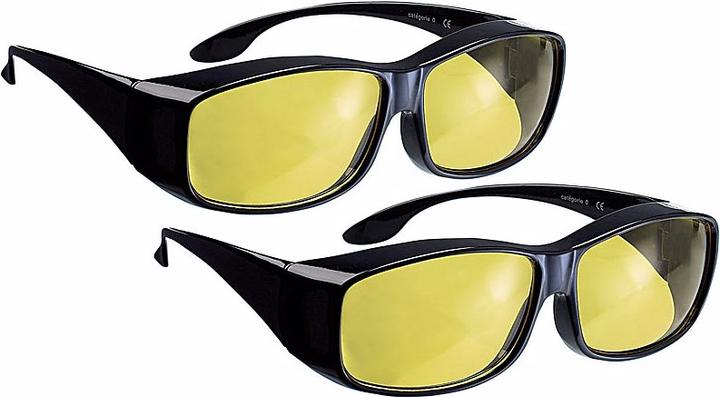 Immagine prodotto Pearl Set di 2 occhiali di copertura "Night Vision" per chi porta gli occhiali