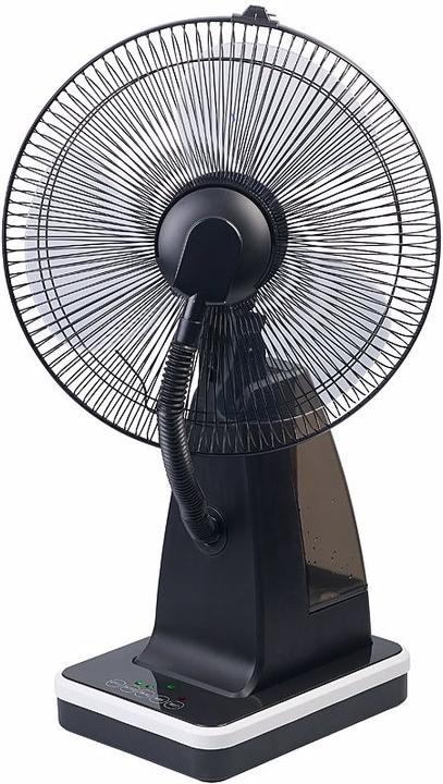 Sichler Ventilateur de table avec nébuliseur ultrasonique et télécommande (65 dB)