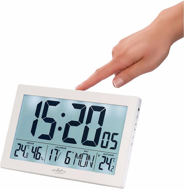 Image du produit Infactory Horloge radiopilotée XL