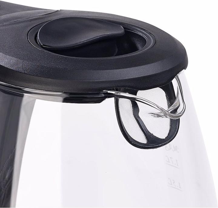 Produktbild Rosenstein & Söhne Glas-Wasserkocher mit blauer LED-Beleuchtung (1.70 l)