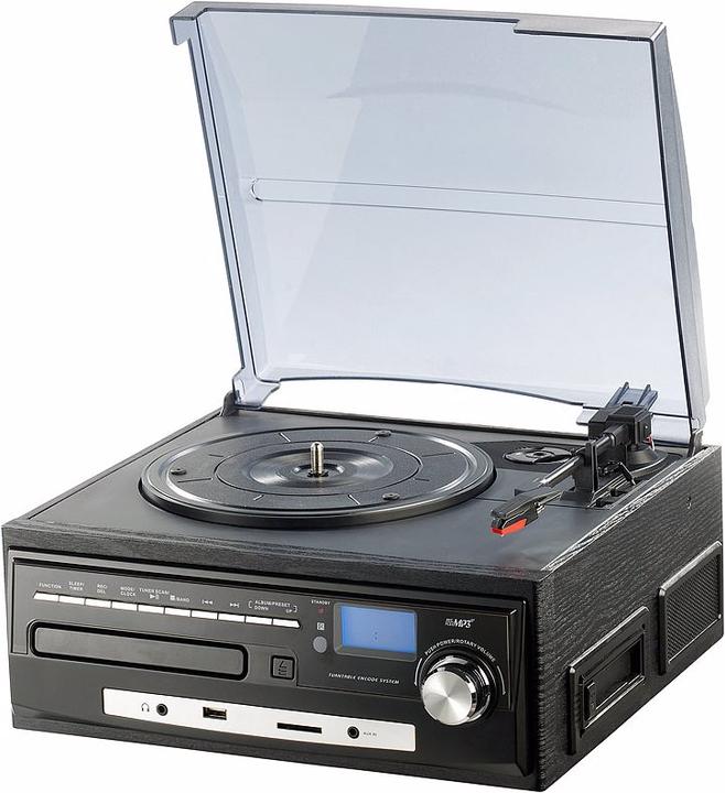 Produktbild Auvisio Kompakt-Stereoanlage mit MP3-Encoder (Manuell)