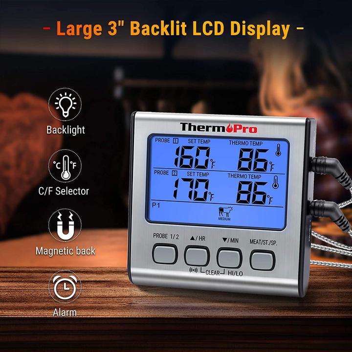 Produktbild ThermoPro TP17 Digitales Grill-Thermometer