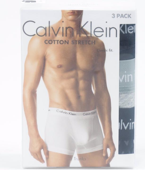 Produktbild Calvin Klein Boxershorts Trunks 3 Pack (S, 3er Pack)
