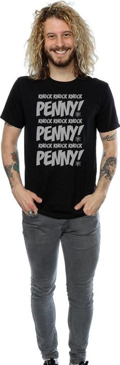 Actual product image Dam Mens Sheldon Knock Knock Penny T-Shirt (L)