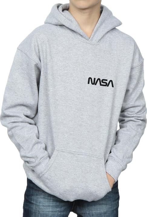 Immagine prodotto Nasa Modern Logo Chest Felpa con Cappuccio Ragazzi (116)