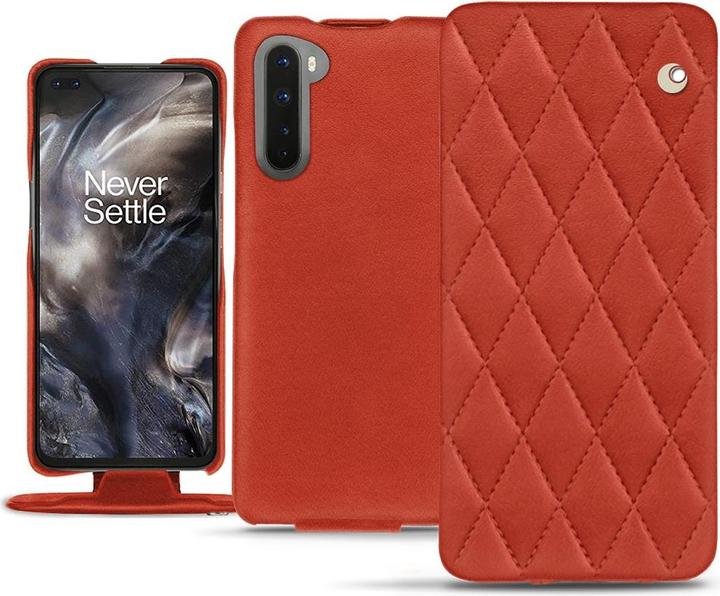 Actual product image Noreve Leather cover vertical (OnePlus North)