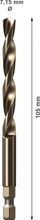 Actual product image Bosch Professional Zubehör Centre drill (7.15 millimetres)