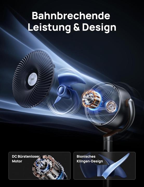 Actual product image Dreo PolyFan Standventilator (23 dB)