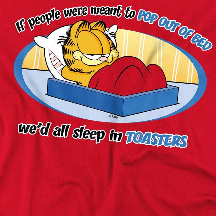 Produktbild Garfield Pop Out Of Bed TShirt (4XL)