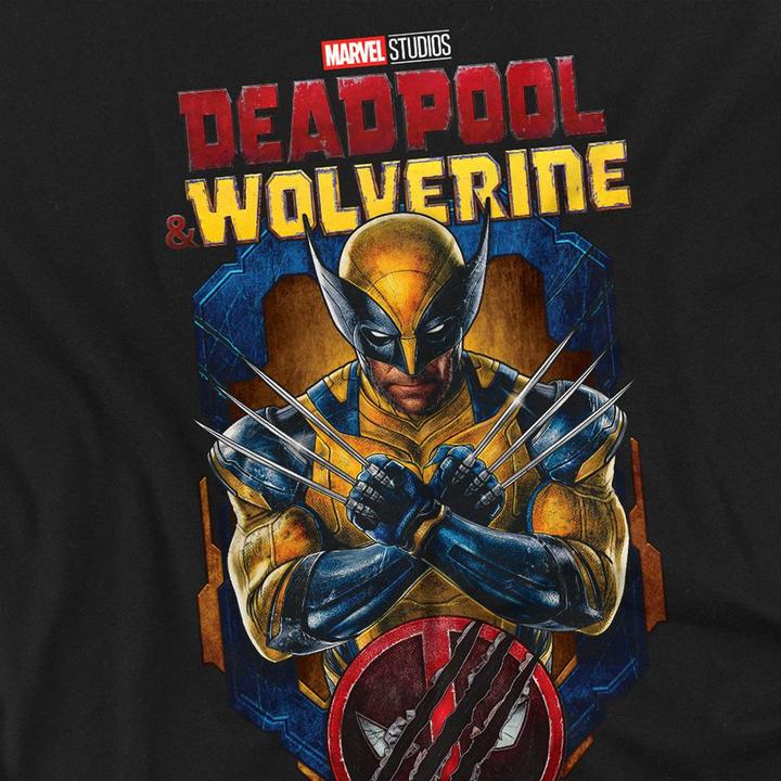 Actual product image Deadpool & Wolverine Unisex Adult Wolverine Torn T-Shirt (XL)