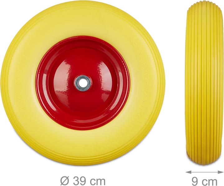 Image du produit Relaxdays Roue de brouette 4.80 4.