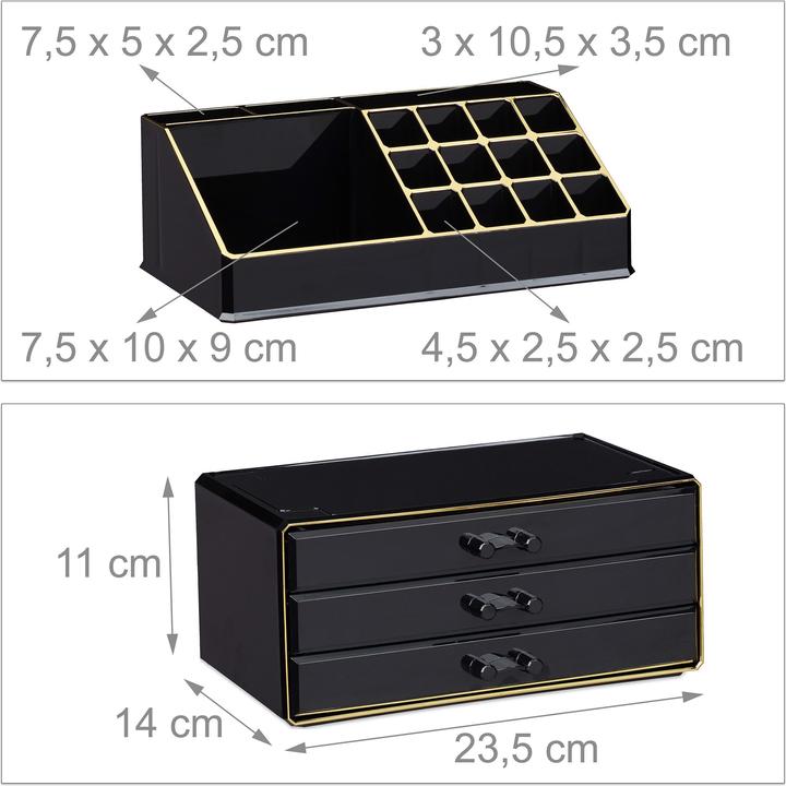 Immagine prodotto Relaxdays Organizer make-up