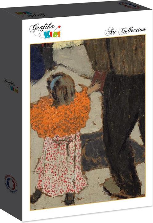 Actual product image Grafika Kids Edouard Vuillard: Child Wearing a Red Scarf, 1891 (12 pieces)