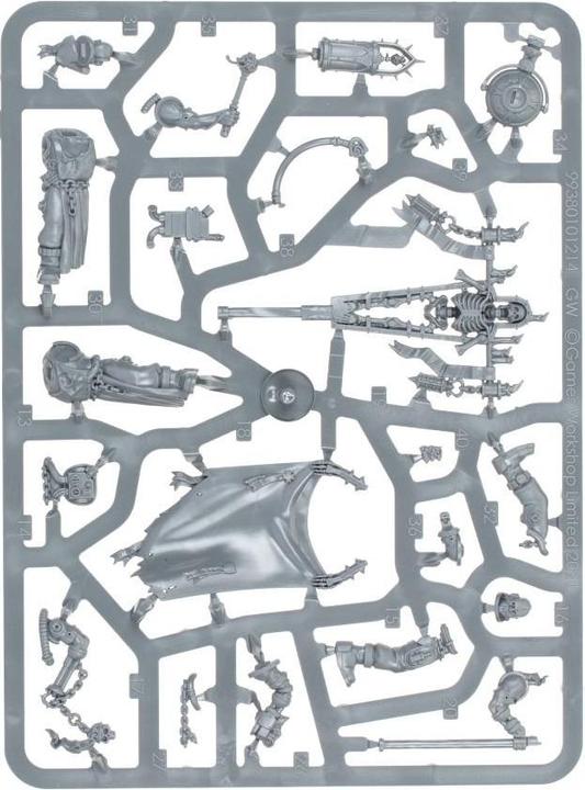 Image du produit Games Workshop Chaplain Grimaldus & Retinue (Matières plastiques)