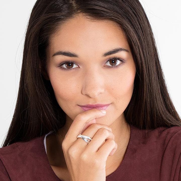 Actual product image Thomas Sabo Ring Together Forever (54, 925 Silver)