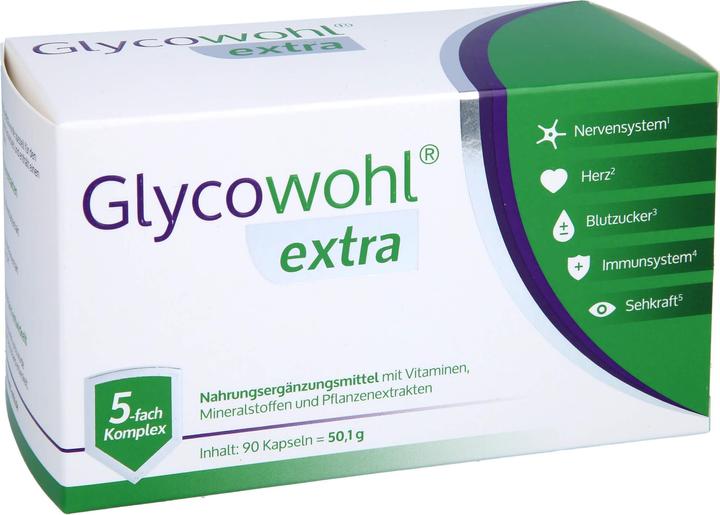 Produktbild Glycowohl extra Kaps (90 Stück, Kapseln, 90 g)