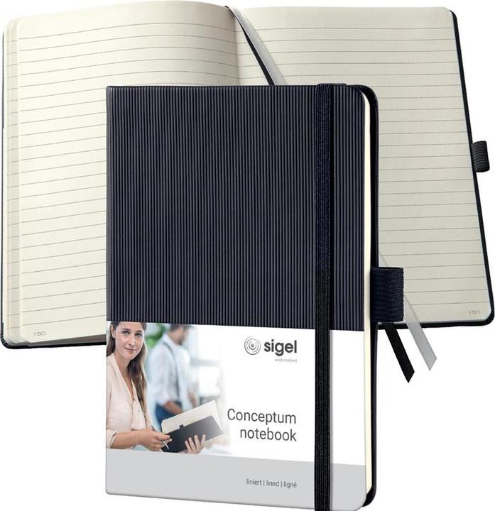 Actual product image Sigel Pure, Hardcover (A6, Lined, Hardcover)