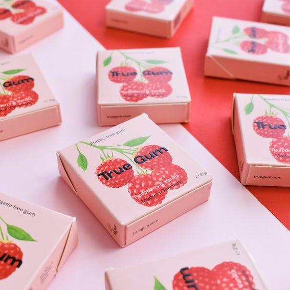 Image du produit True Gum Framboise et vanille (1 pcs, 21 g)