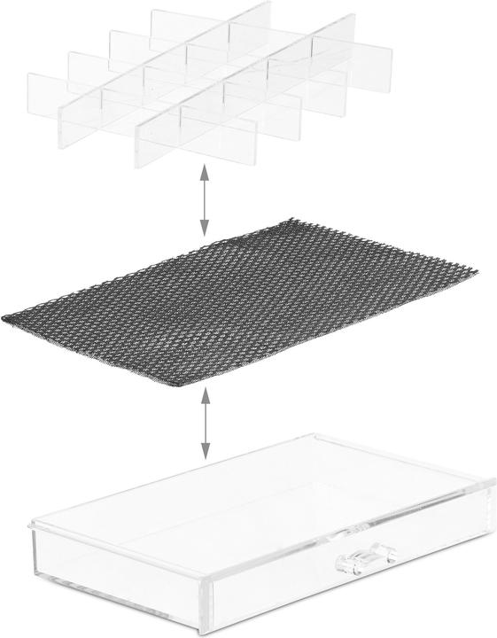 Image du produit Relaxdays Organisateur de maquillage Make-Up