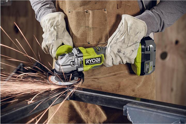 Immagine prodotto Ryobi Akku-Winkelschleifer RAG18BL-0 (125 mm)
