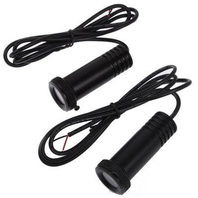 Actual product image Hermex LESER AUDI LOGO Asphalt PROJECTOR BEAMER LED SMD Door Light Tuning Car Deco