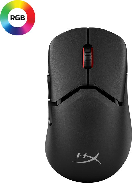 Immagine prodotto HP HyperX Pulsefire Saga Pro Wireless Gaming Mouse (Black) (Senza fili)