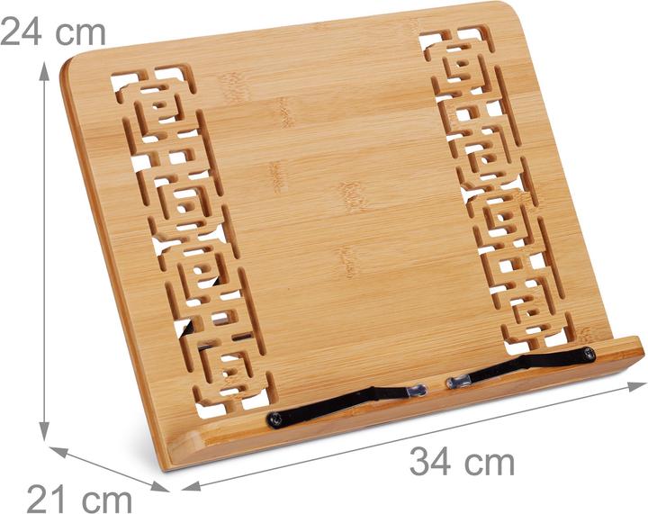 Actual product image Relaxdays Bookstand (34 x 21 x 24 cm)