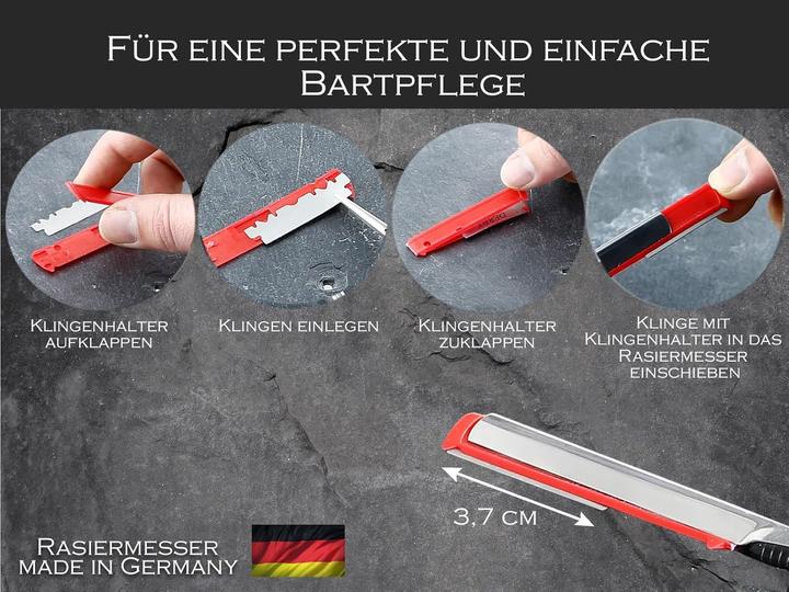 Image du produit InstrumenteNrw Rasiermesser mit Wechselklingen