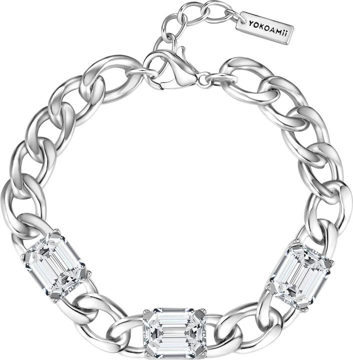 Yokoamii Damen Armband Messing - 36412 (19 cm, Messing)
