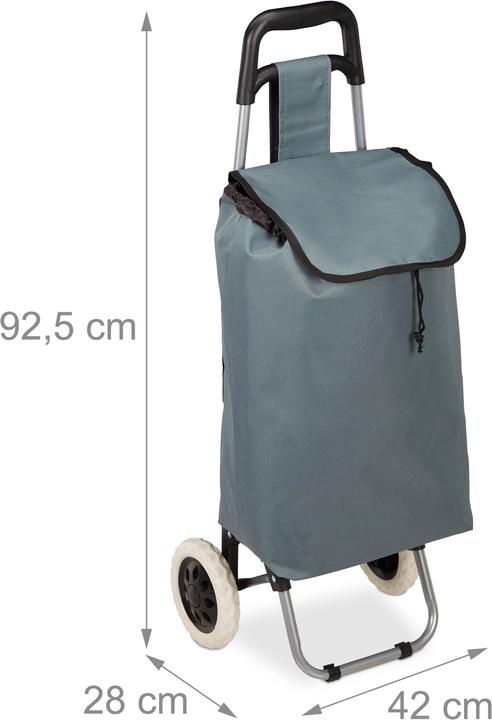 Produktbild Relaxdays Einkaufstrolley