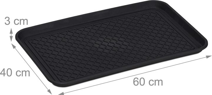 Image du produit Relaxdays Bac chaussures (60 x 40 x 3 cm)
