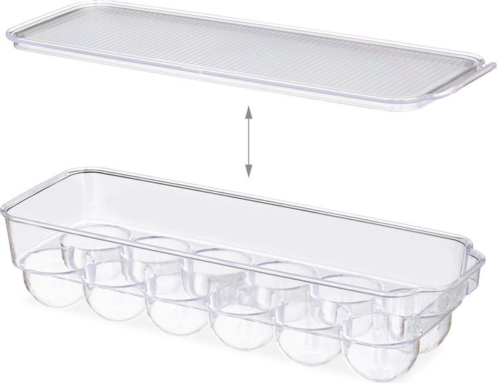 Immagine prodotto Relaxdays Portauova, frigorifero (32,5 x 11,5 x 8 cm)