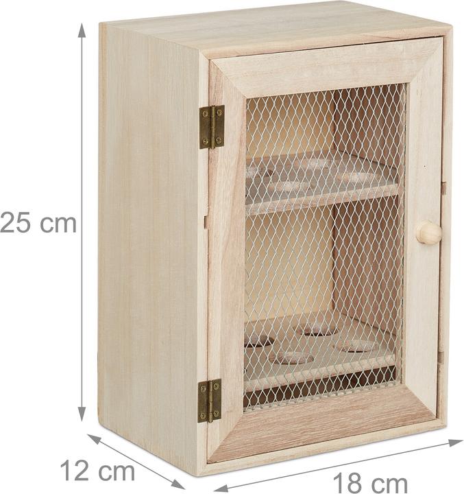 Image du produit Relaxdays Armoire pour oeufs, en bois (5.50 l)