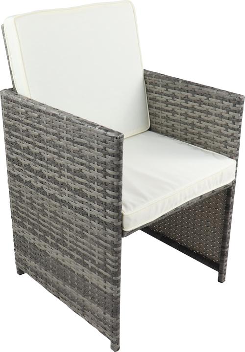 Produktbild VCM 7-tlg Sitzgruppe Gartenmöbel Set Rattan (170 cm)