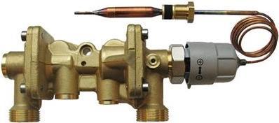 Danfoss Redan PTC2+P - Tryk- og temperaturstyret brugsvandregulator
