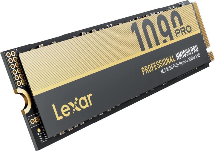 Produktbild Lexar SSD 4TB NM1090 Pro M.2 2280 NVMe PCIe 5.0 intern retail (4000 GB, M.2 2280)