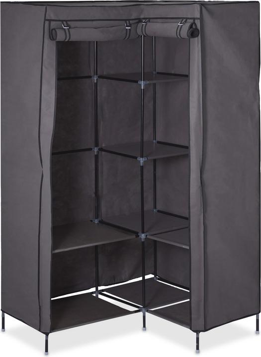 Produktbild Relaxdays Eckkleiderschrank (100 x 83 x 169 cm)