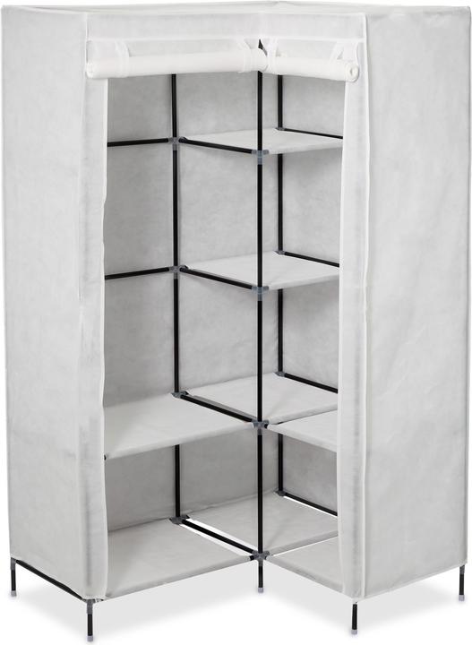 Produktbild Relaxdays Eckkleiderschrank (100 x 83 x 169 cm)