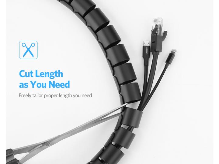 Actual product image Ugreen Flexible cable duct (Cable conduit, 150 cm)