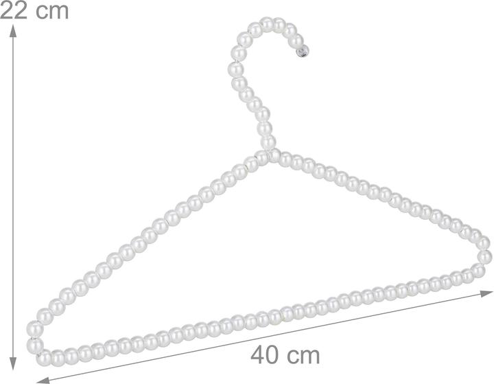 Actual product image Relaxdays Coat hanger (10 x)