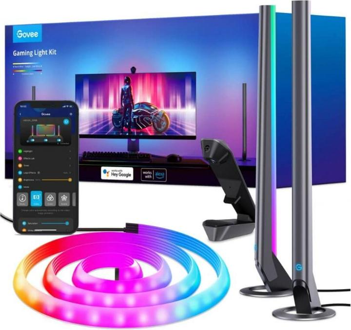 Productafbeelding Govee DreamView G1 Pro Gaming Light, RGBIC, WiFi (300 lm)
