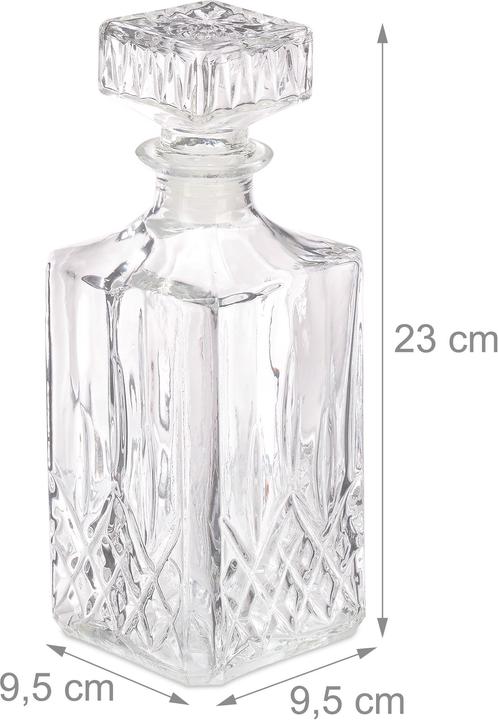 Image du produit Relaxdays Set de whisky (10 dl, 1 x, Verre à whisky)